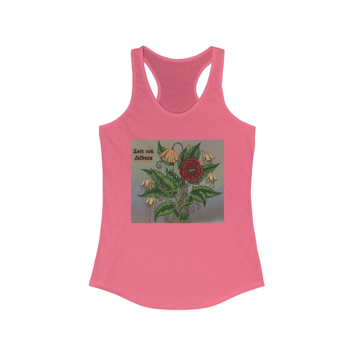 Faithful Flowers - SOC Racerback Tank