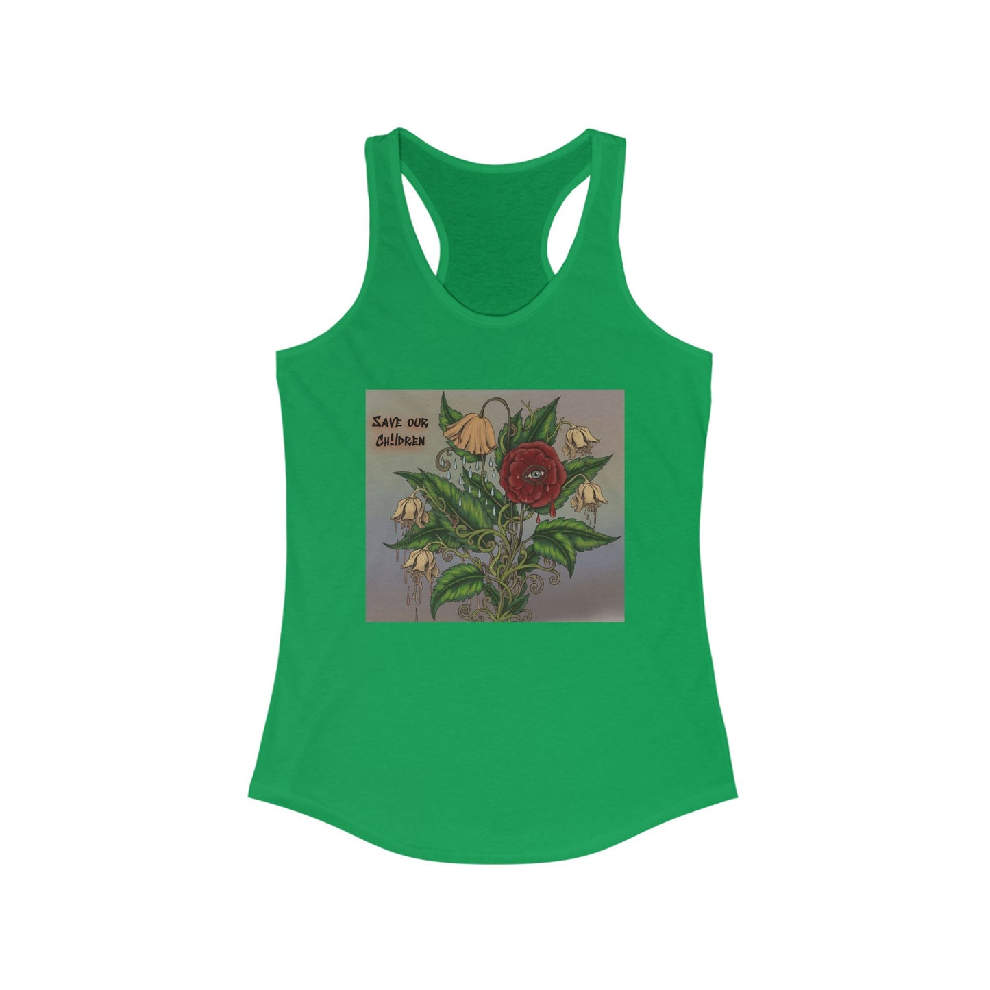 Faithful Flowers - SOC Racerback Tank