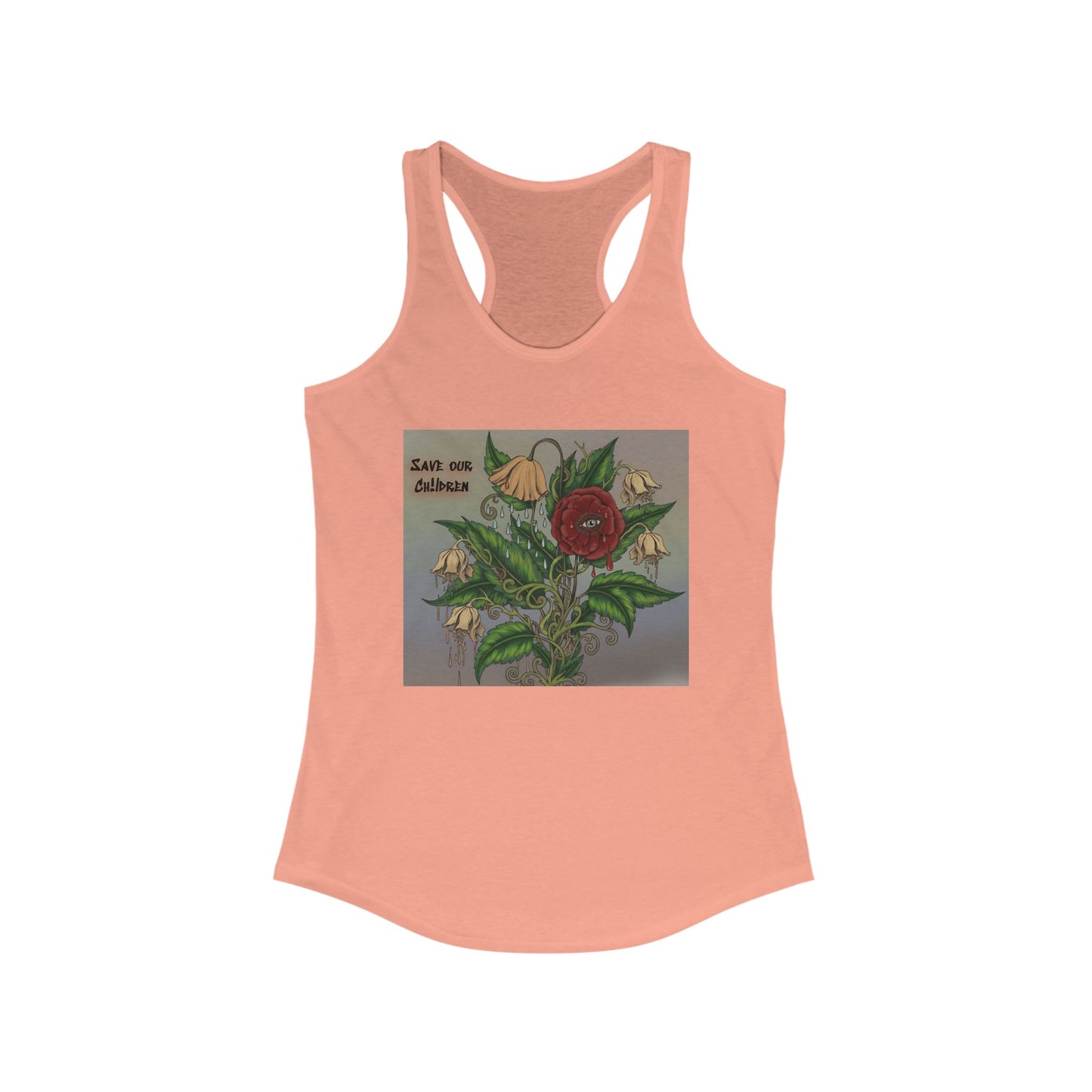 Faithful Flowers - SOC Racerback Tank