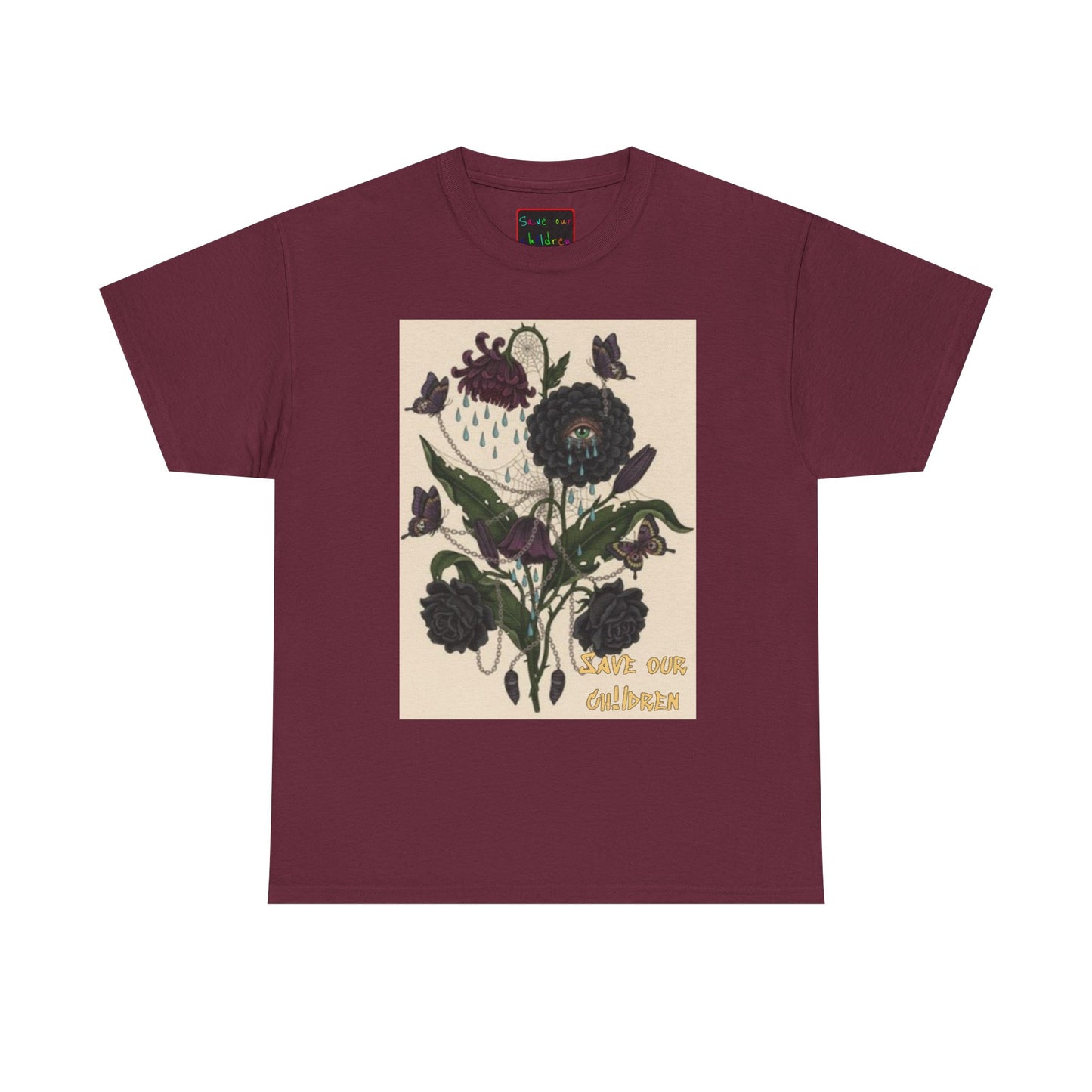 Faithful Flowers III SOC Heavy Cotton Tee