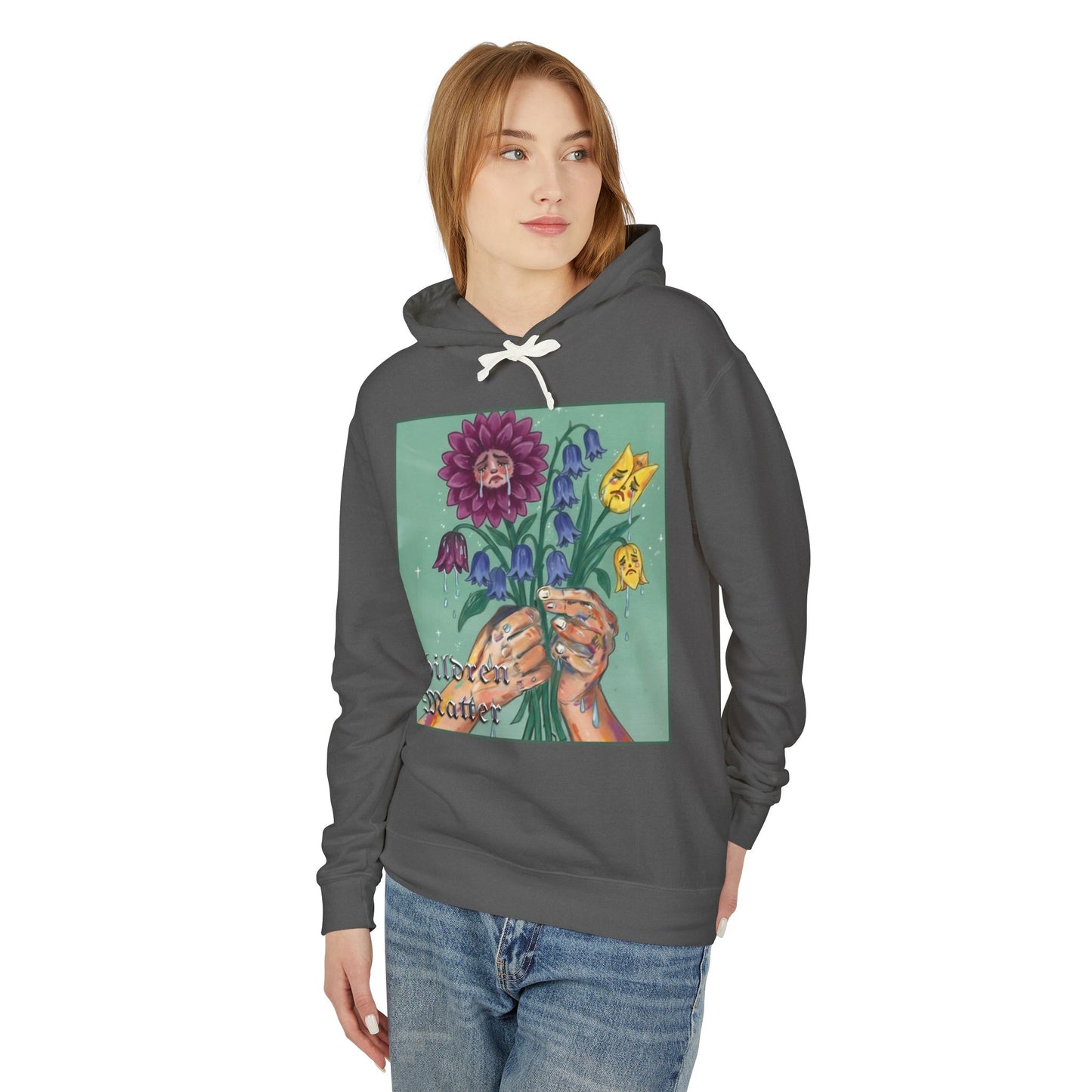 THE Bouquet - SOC Lightweight Hooded Sweatshirt (no kangaroo pocket)