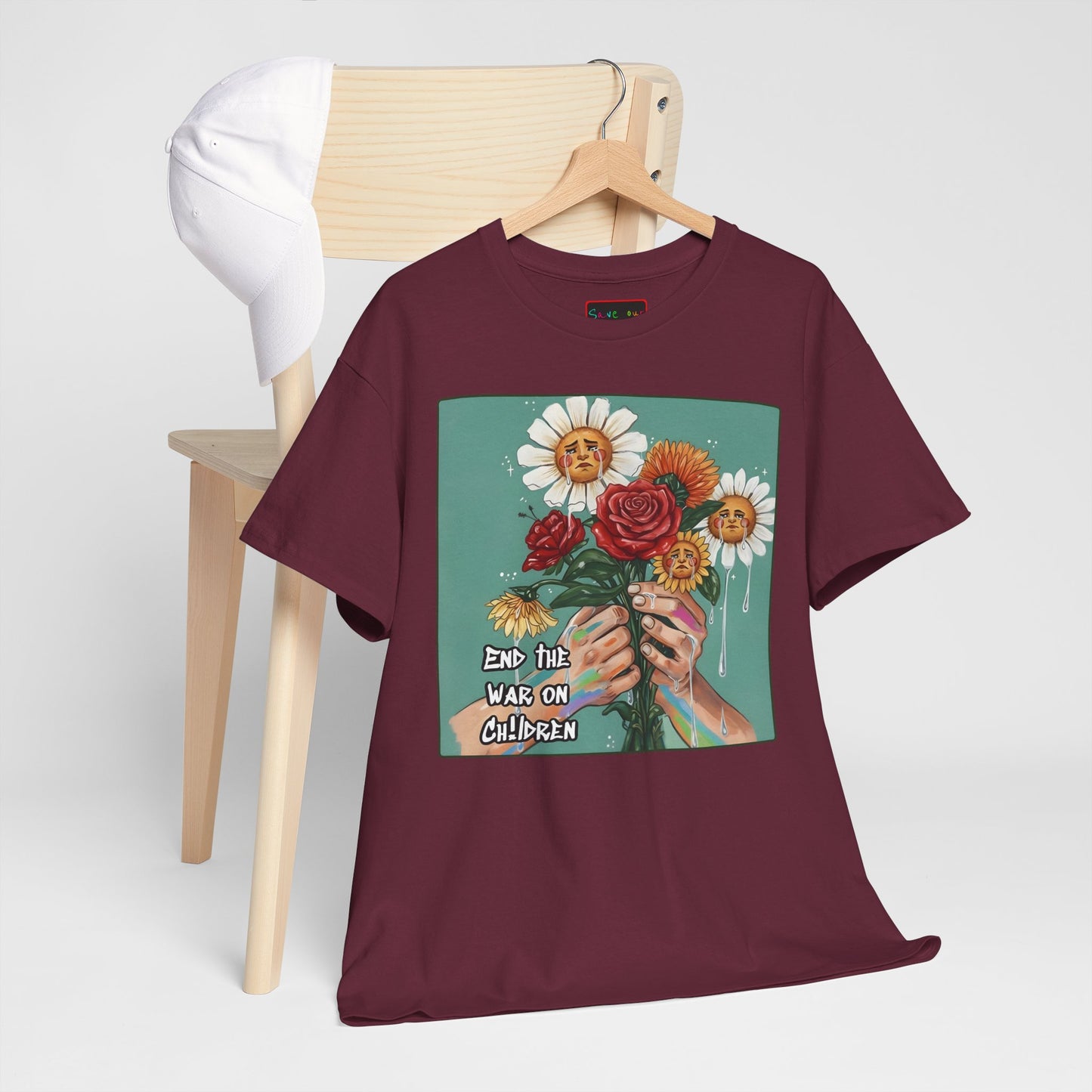 Faithful Flowers SOC Heavy Cotton Tee