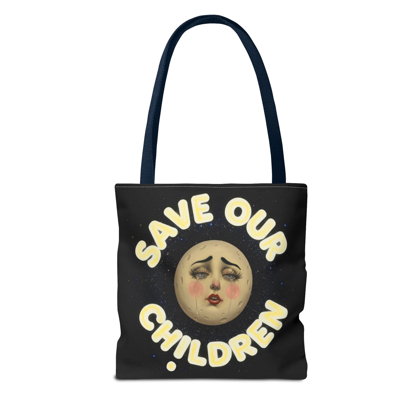 Madam Moon Canvas Tote Bag