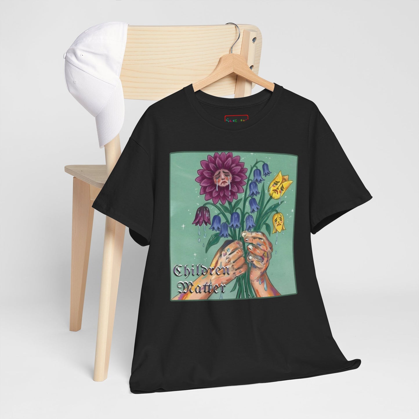 Faithful Flowers V SOC Heavy Cotton Tee