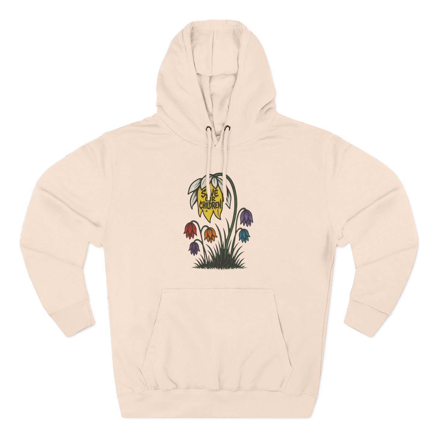 SOC Floral Fleece Hoodie