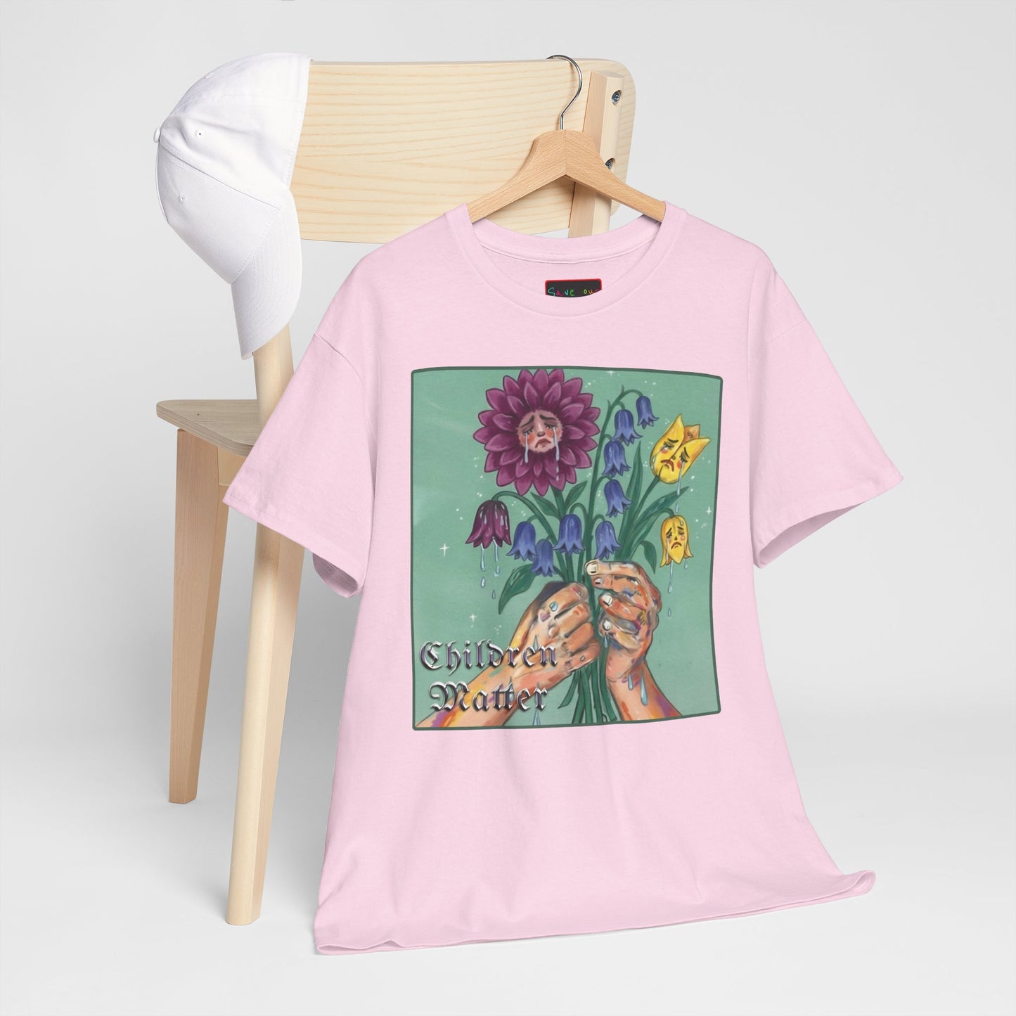 Faithful Flowers V SOC Heavy Cotton Tee