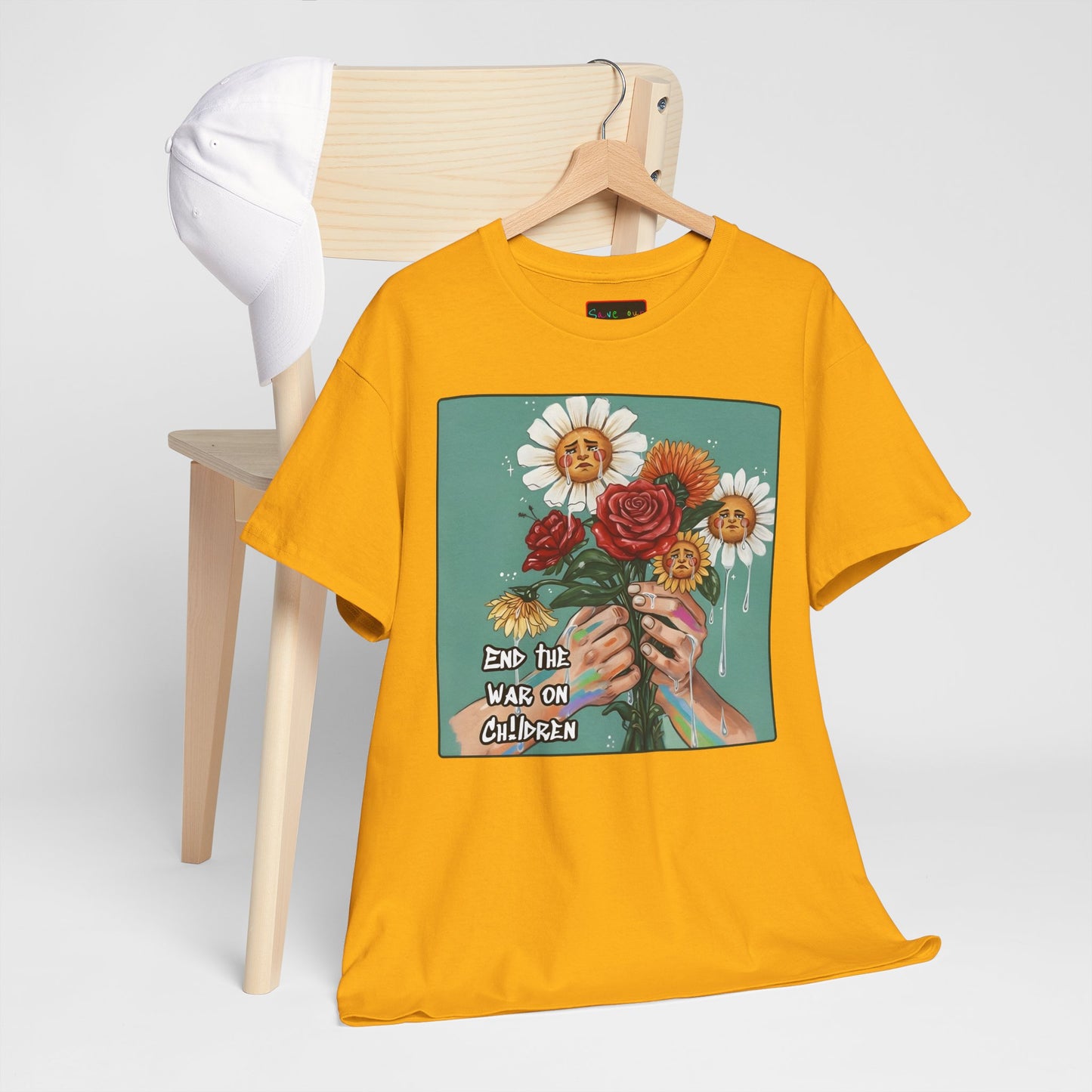 Faithful Flowers SOC Heavy Cotton Tee