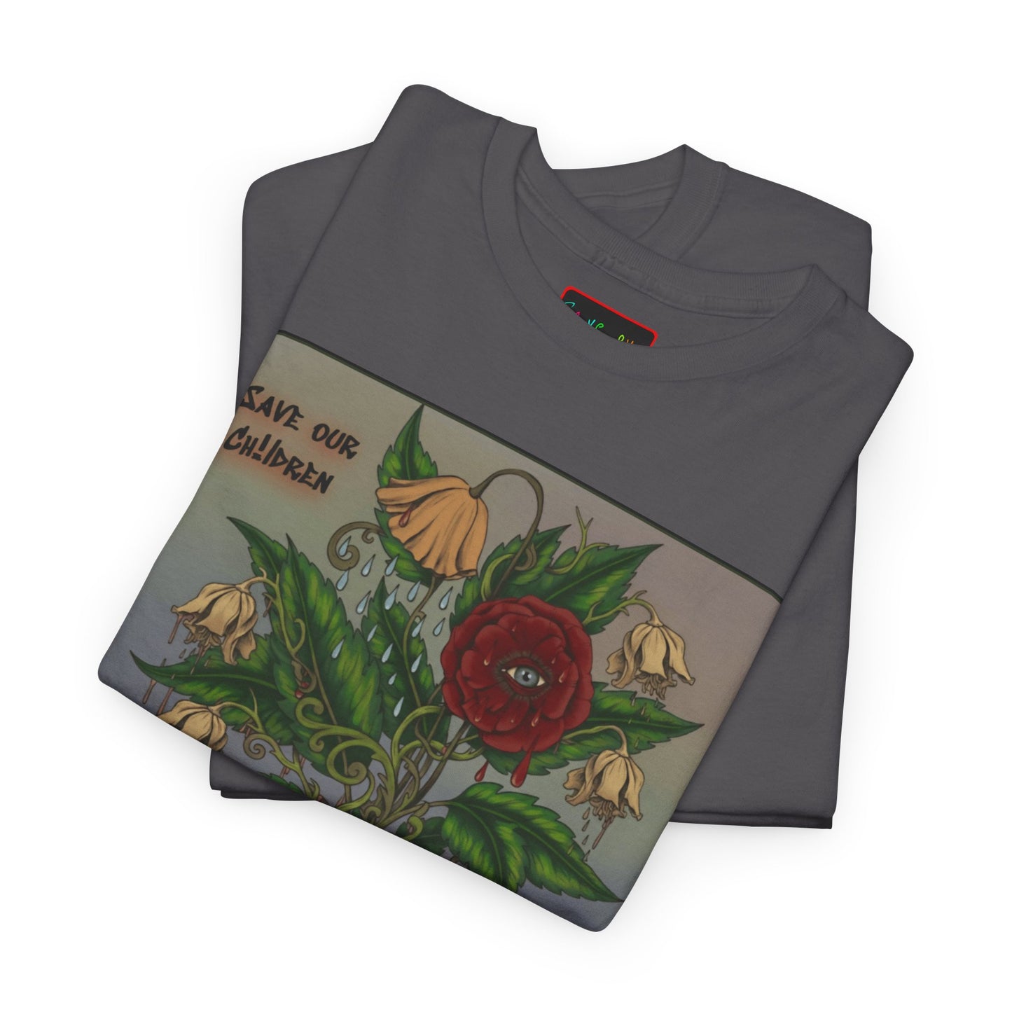 Faithful Flowers IV SOC Heavy Cotton Tee
