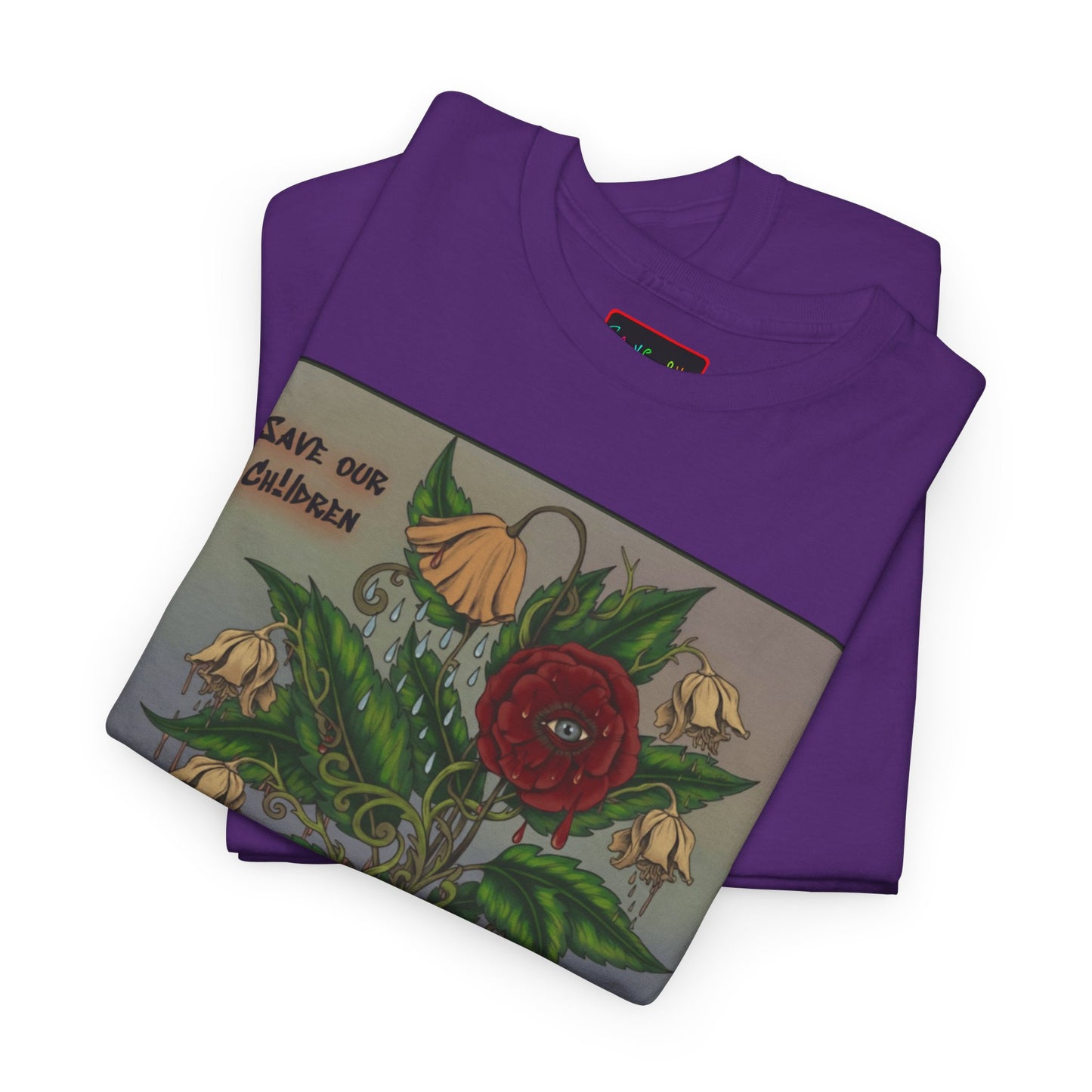 Faithful Flowers IV SOC Heavy Cotton Tee