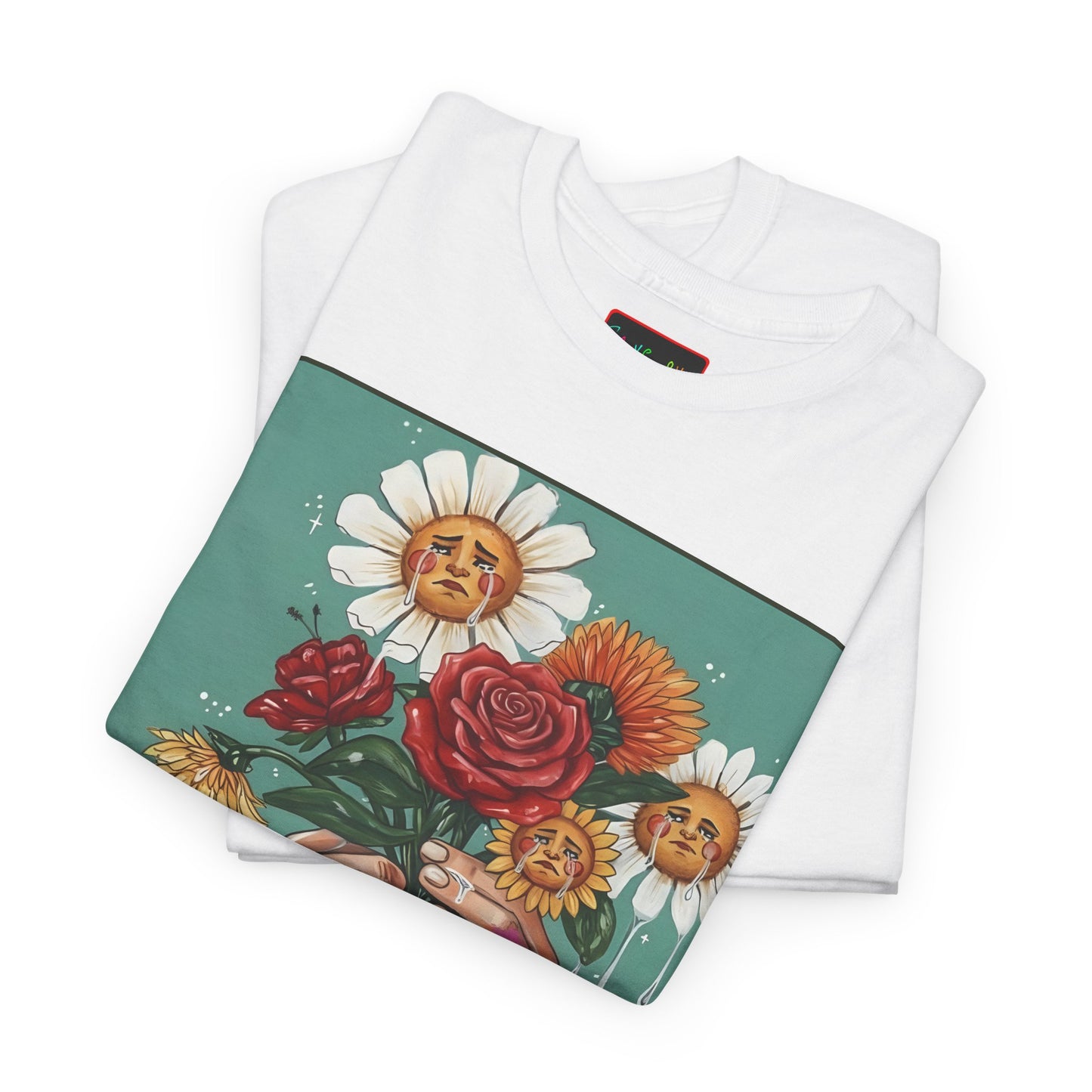 Faithful Flowers SOC Heavy Cotton Tee