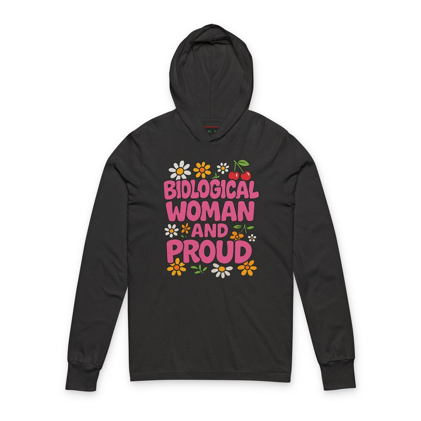 Bio-Woman Pride Hoodie; 100% Cotton Hoodie-Tee