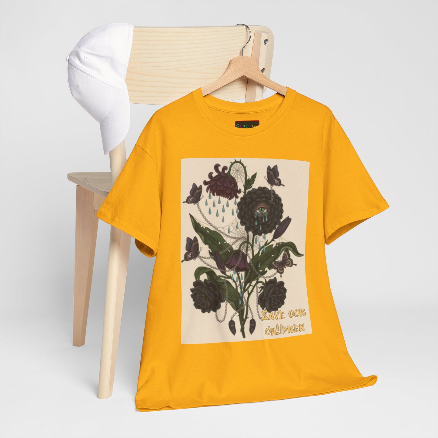 Faithful Flowers III SOC Heavy Cotton Tee