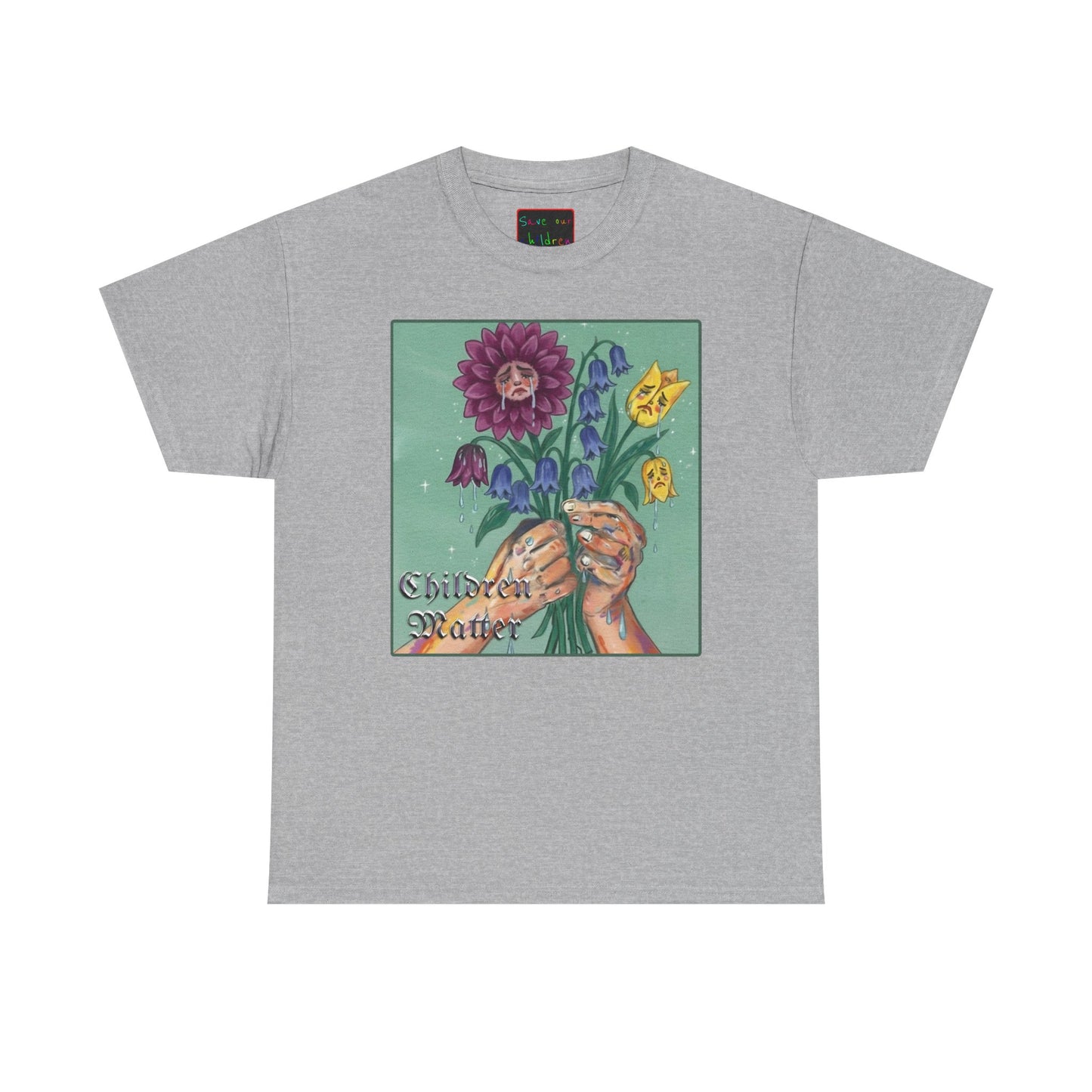 Faithful Flowers V SOC Heavy Cotton Tee