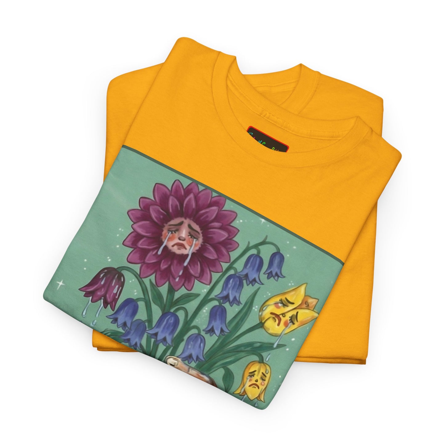 Faithful Flowers V SOC Heavy Cotton Tee