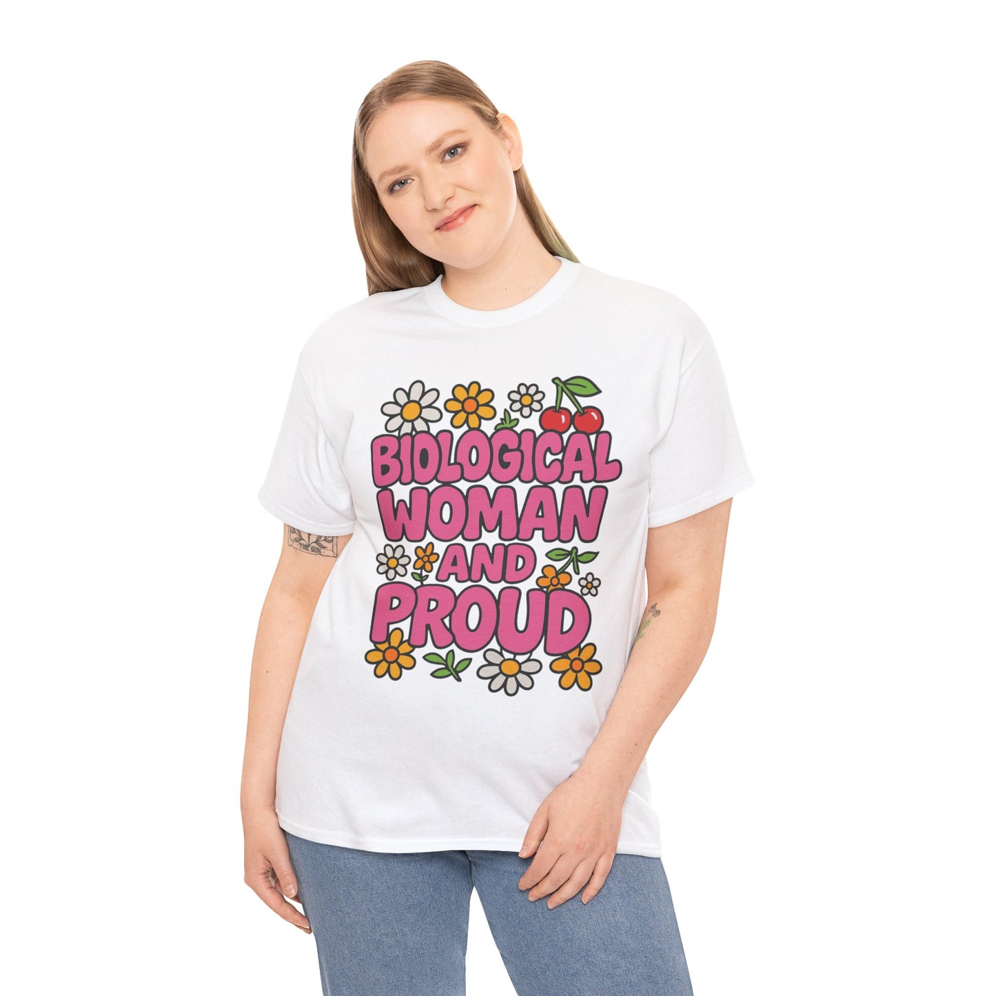 Bio-Woman; Gildan Heavy Cotton Tee