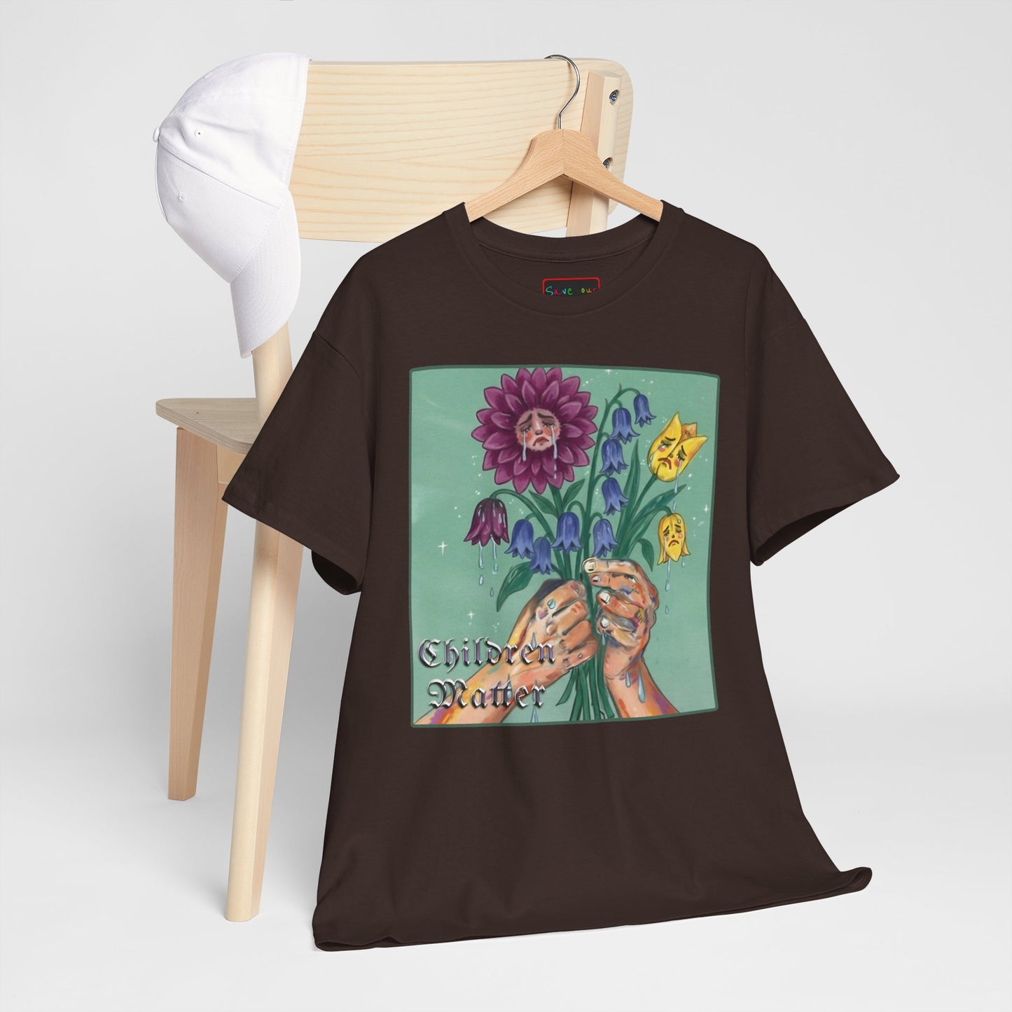 Faithful Flowers V SOC Heavy Cotton Tee