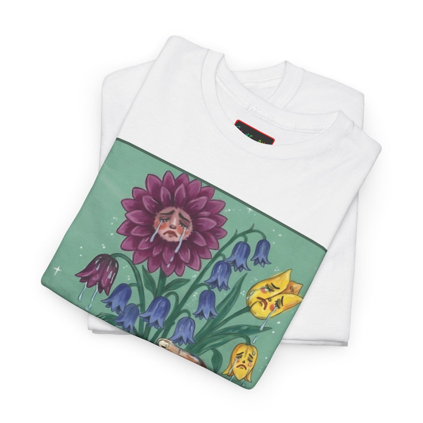 Faithful Flowers V SOC Heavy Cotton Tee