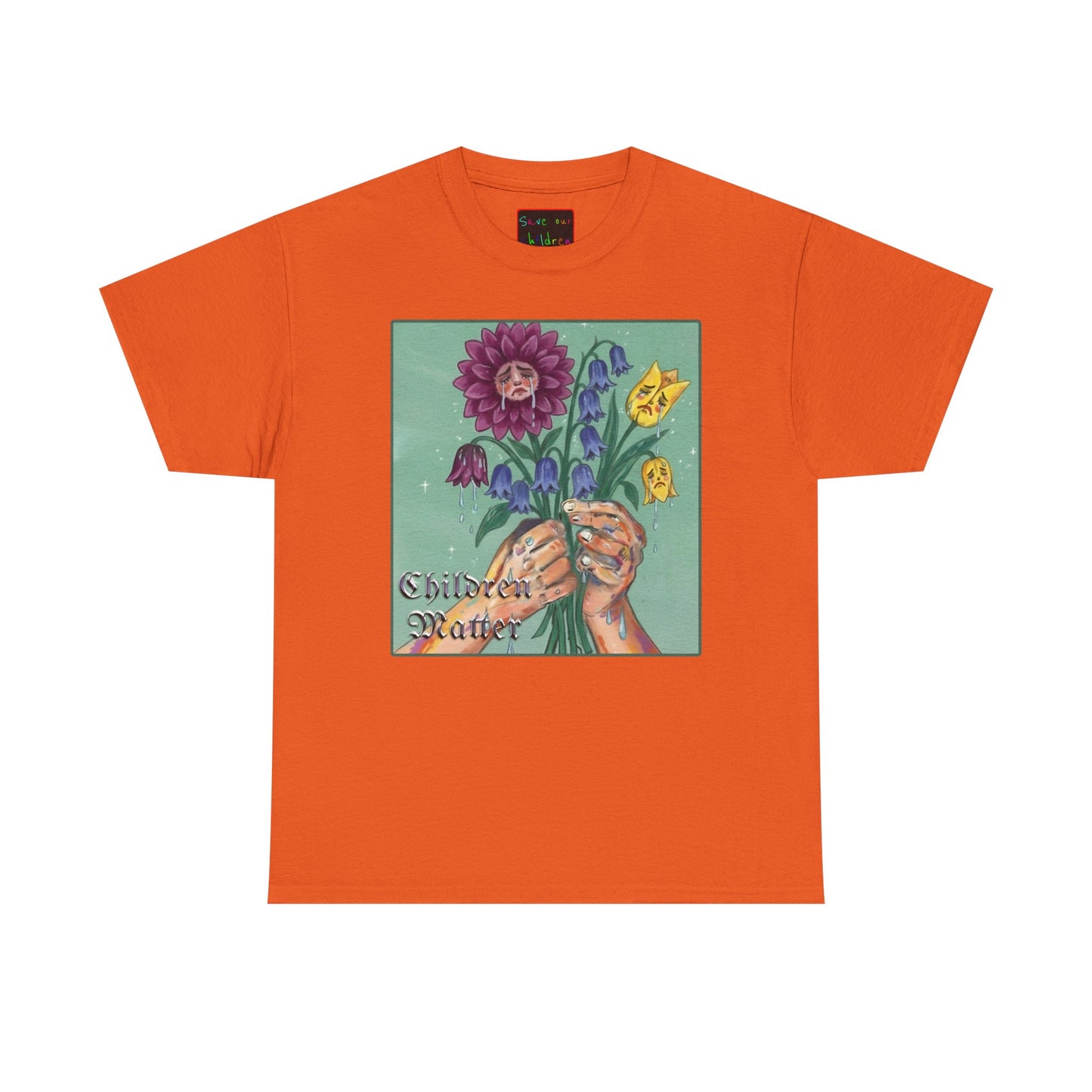 Faithful Flowers V SOC Heavy Cotton Tee
