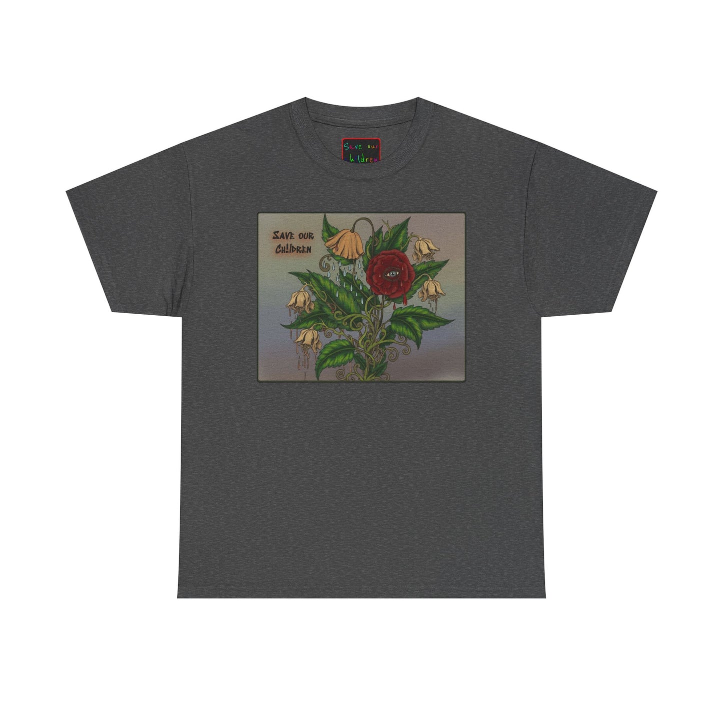 Faithful Flowers IV SOC Heavy Cotton Tee