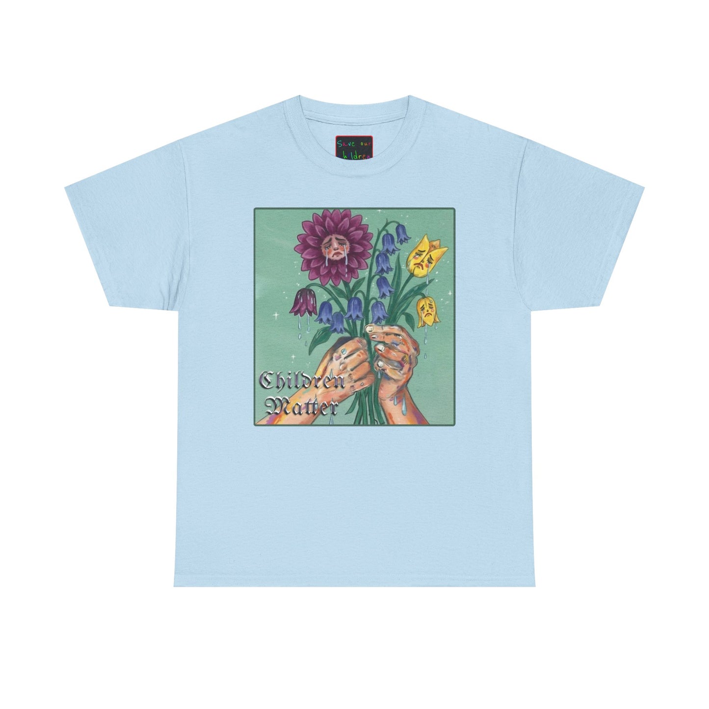 Faithful Flowers V SOC Heavy Cotton Tee