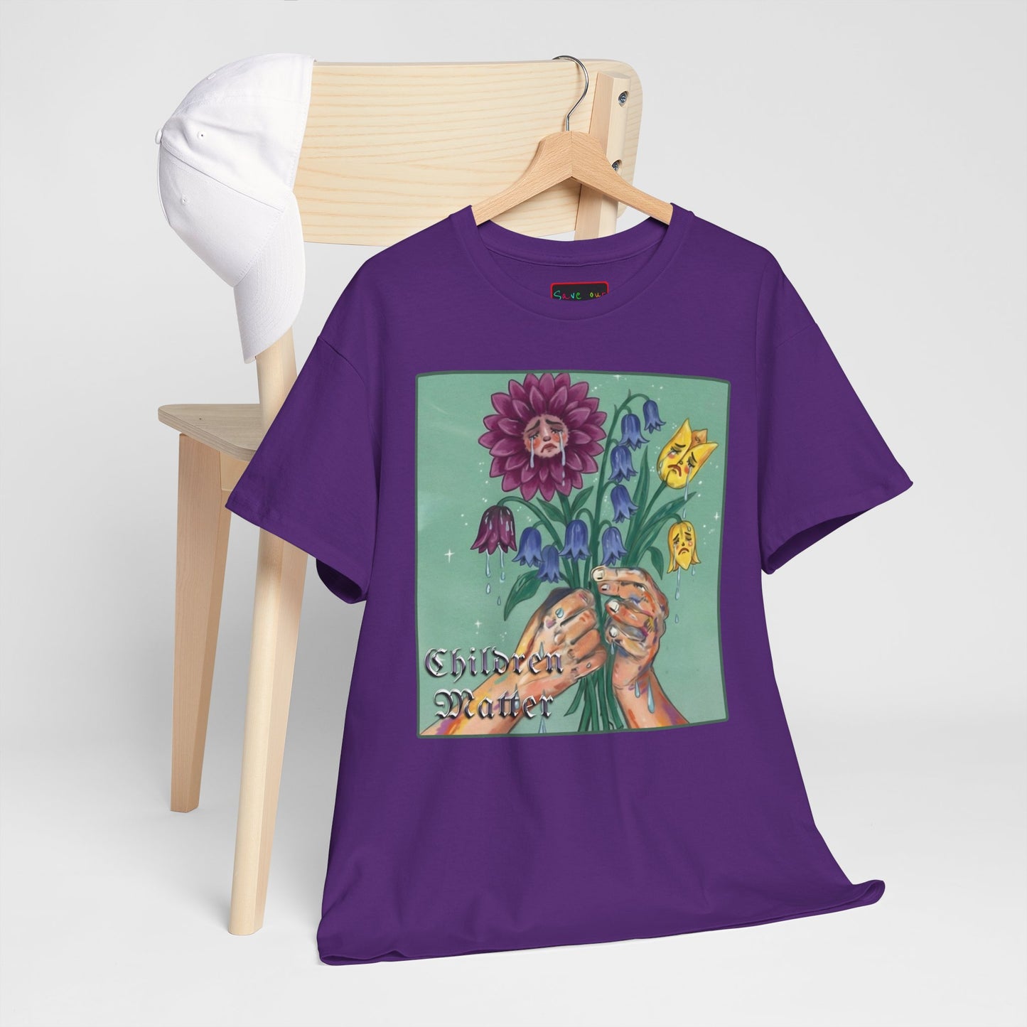 Faithful Flowers V SOC Heavy Cotton Tee