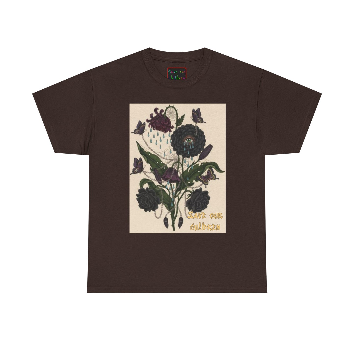 Faithful Flowers III SOC Heavy Cotton Tee