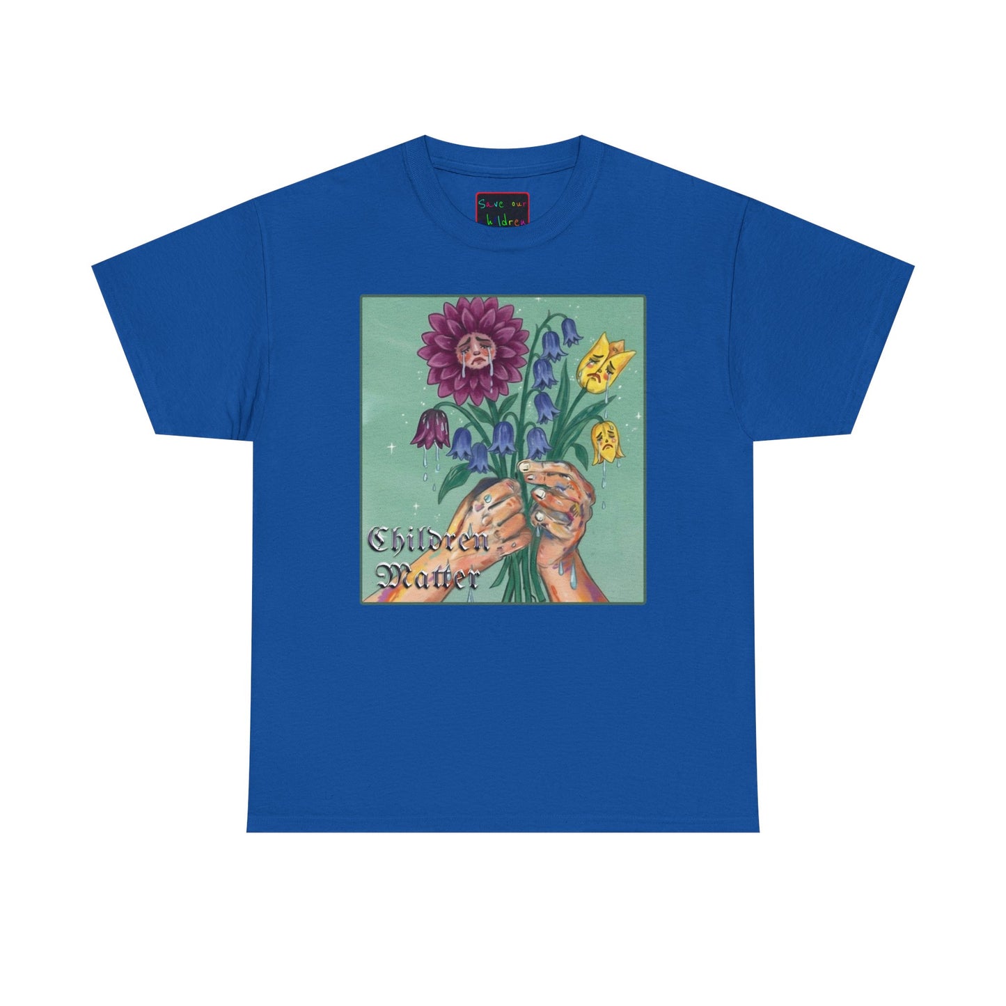 Faithful Flowers V SOC Heavy Cotton Tee
