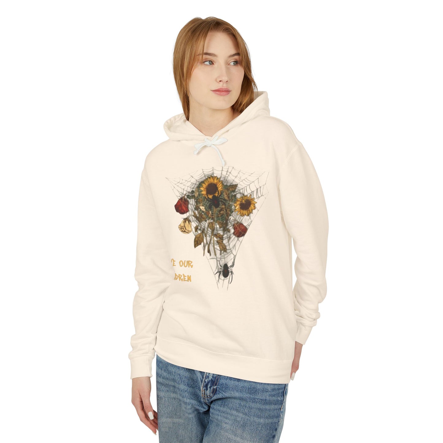 Gossamer Dreams | Lightweight Hooded Sweatshirt (no kangaroo pocket)