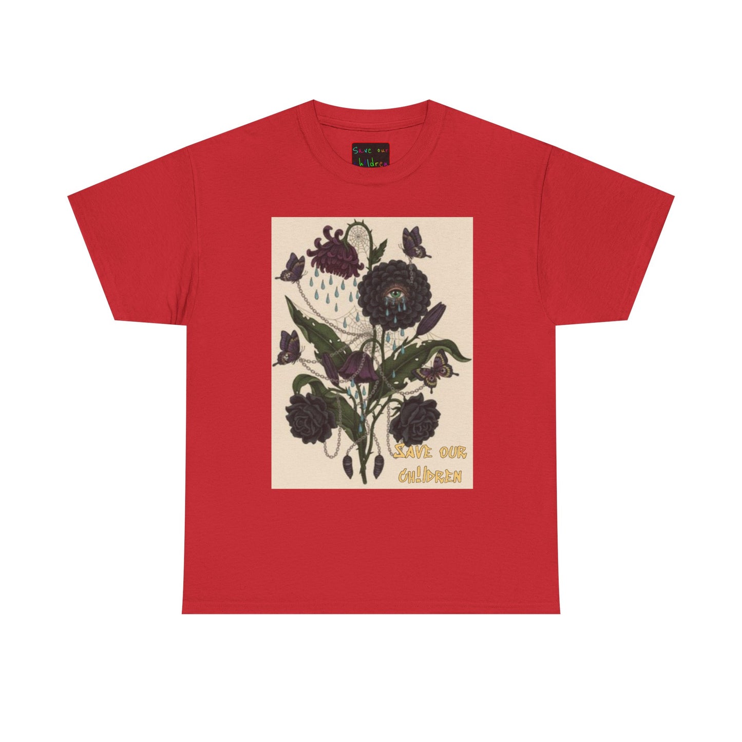 Faithful Flowers III SOC Heavy Cotton Tee