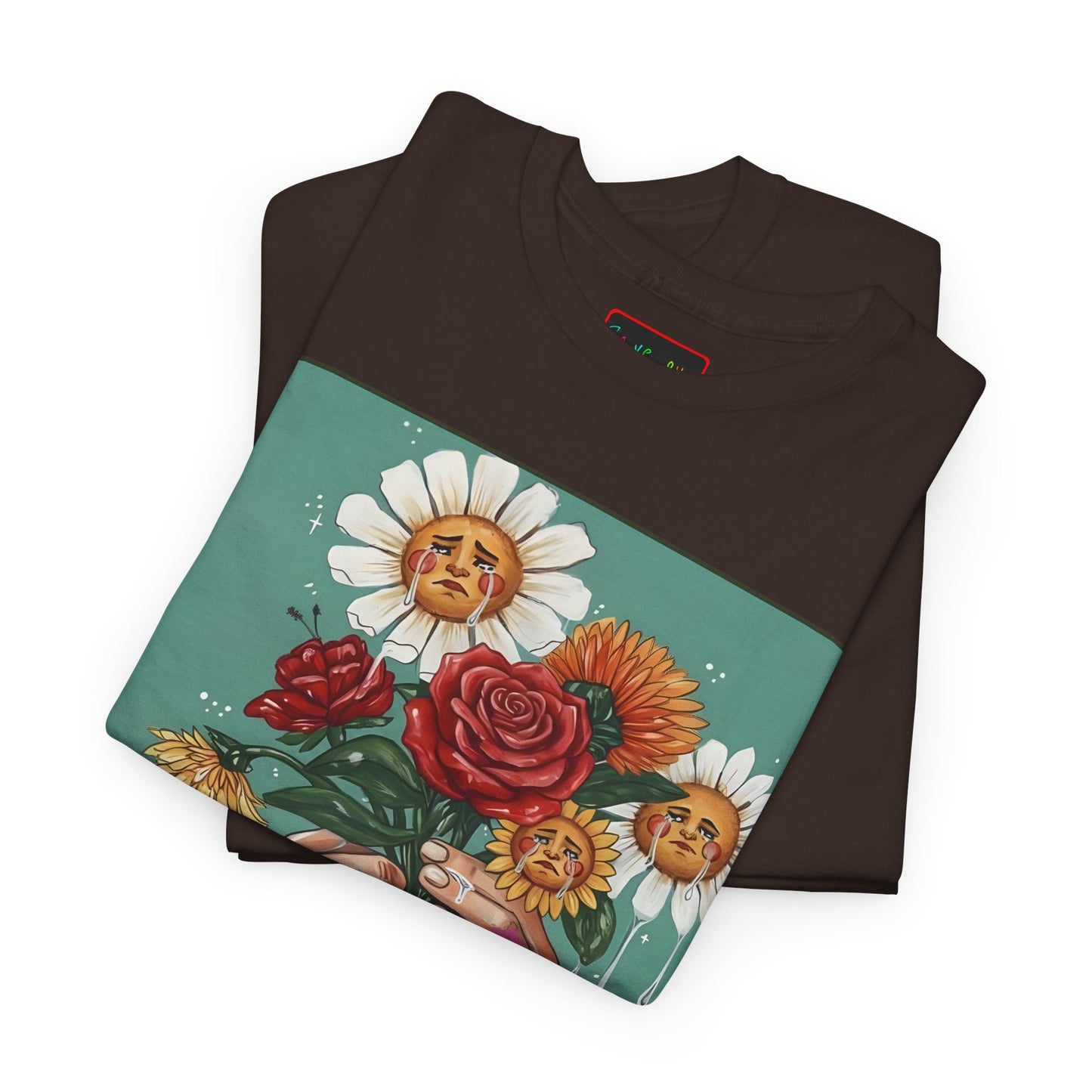 Faithful Flowers SOC Heavy Cotton Tee