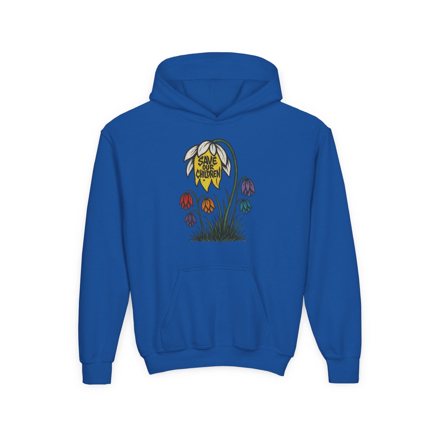 "Save Our Ch!ldren" Eco-Friendly Hoodie for Kids
