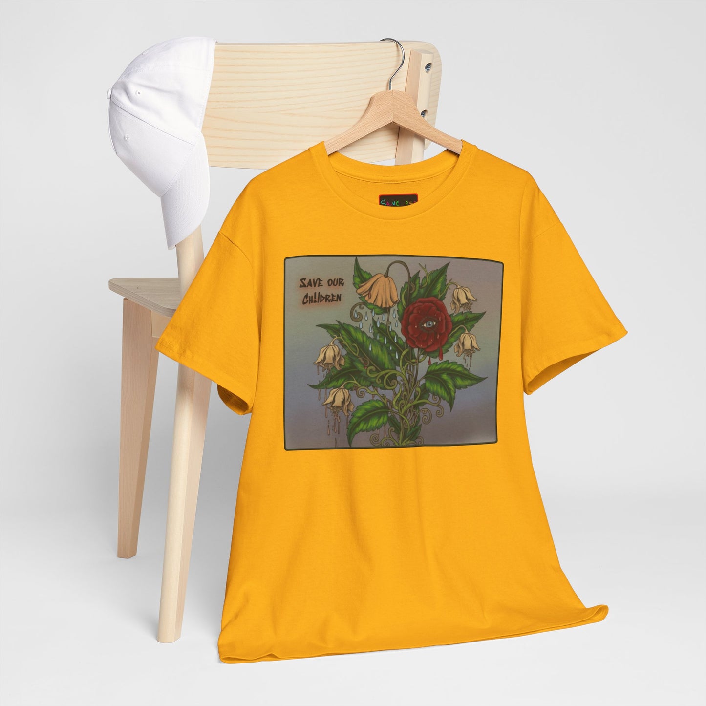 Faithful Flowers IV SOC Heavy Cotton Tee