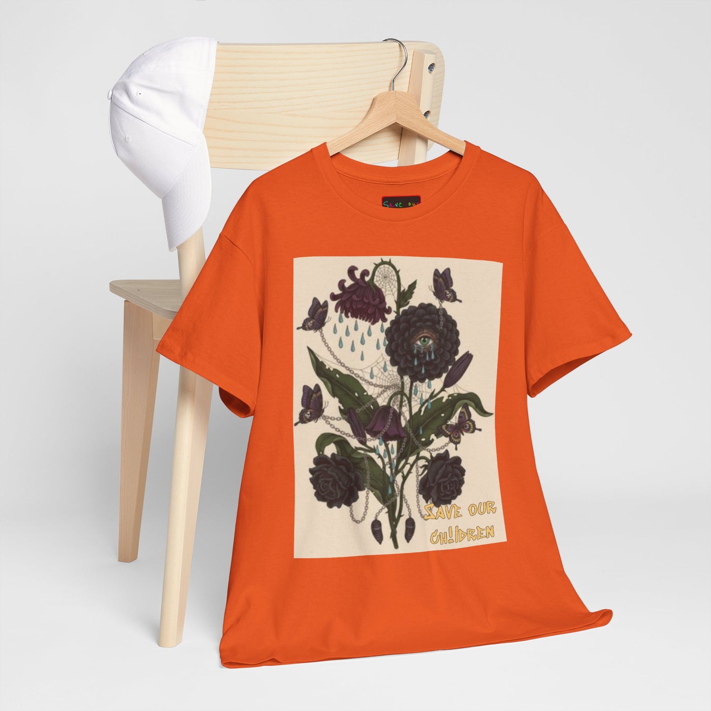 Faithful Flowers III SOC Heavy Cotton Tee