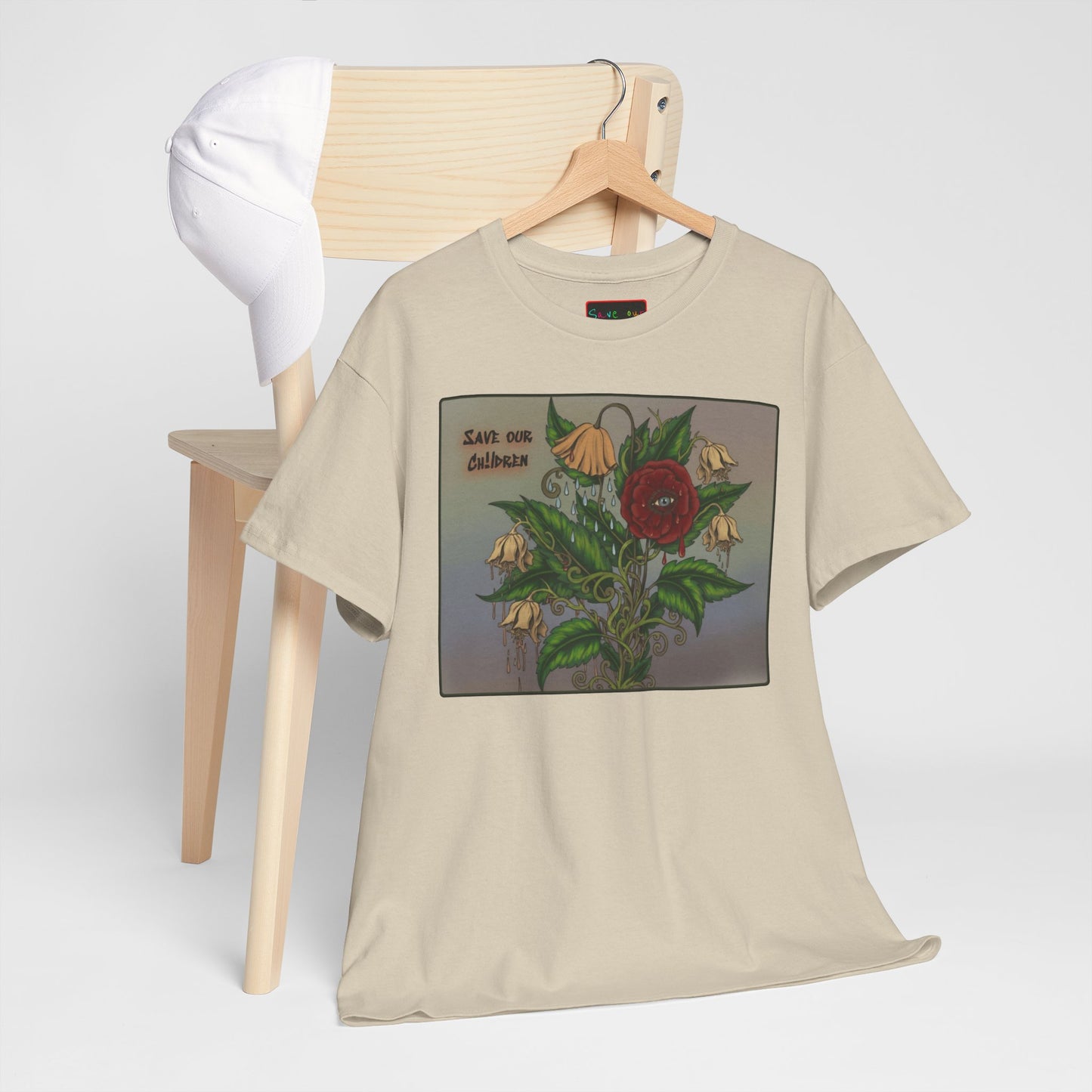 Faithful Flowers IV SOC Heavy Cotton Tee