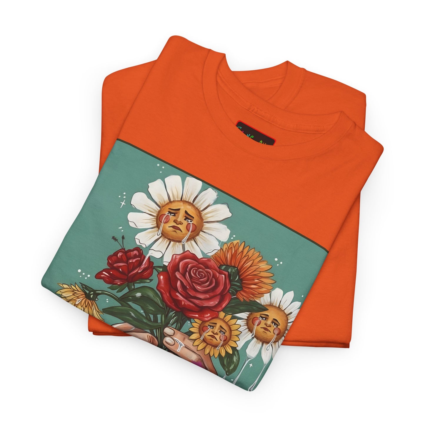 Faithful Flowers SOC Heavy Cotton Tee