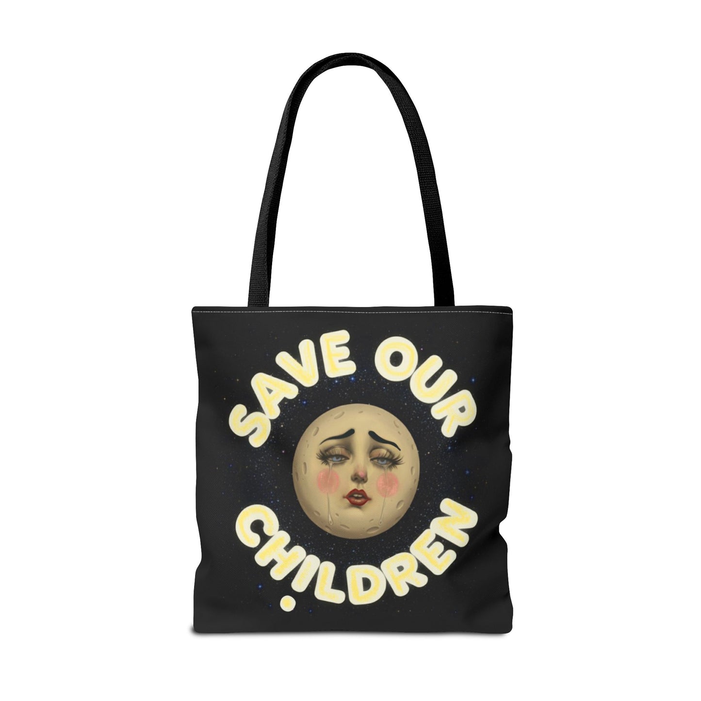 Madam Moon Canvas Tote Bag