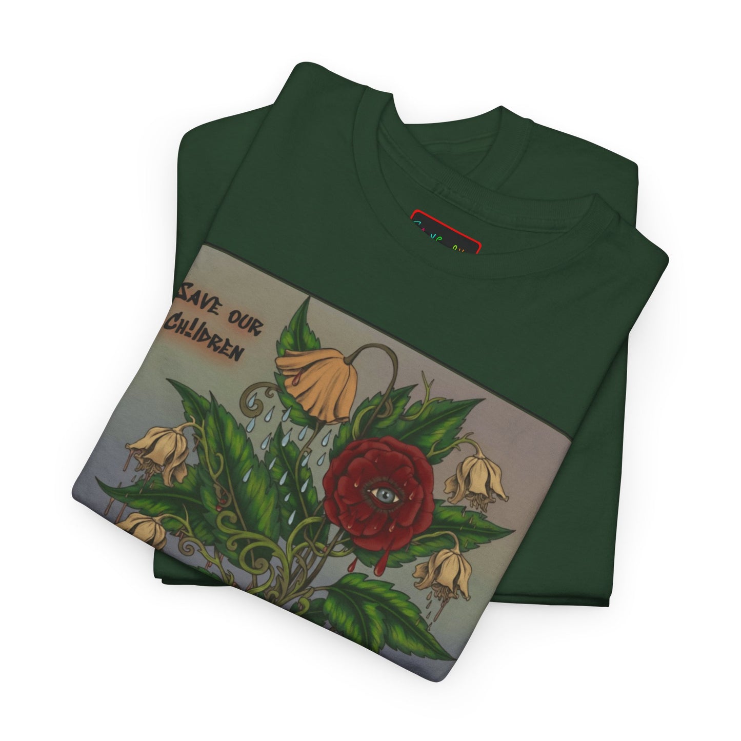 Faithful Flowers IV SOC Heavy Cotton Tee