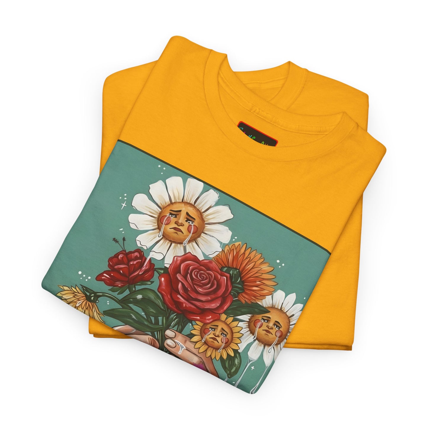 Faithful Flowers SOC Heavy Cotton Tee