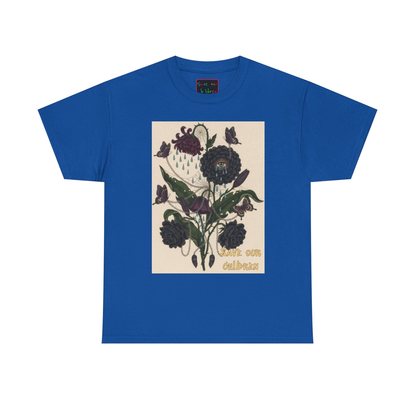 Faithful Flowers III SOC Heavy Cotton Tee