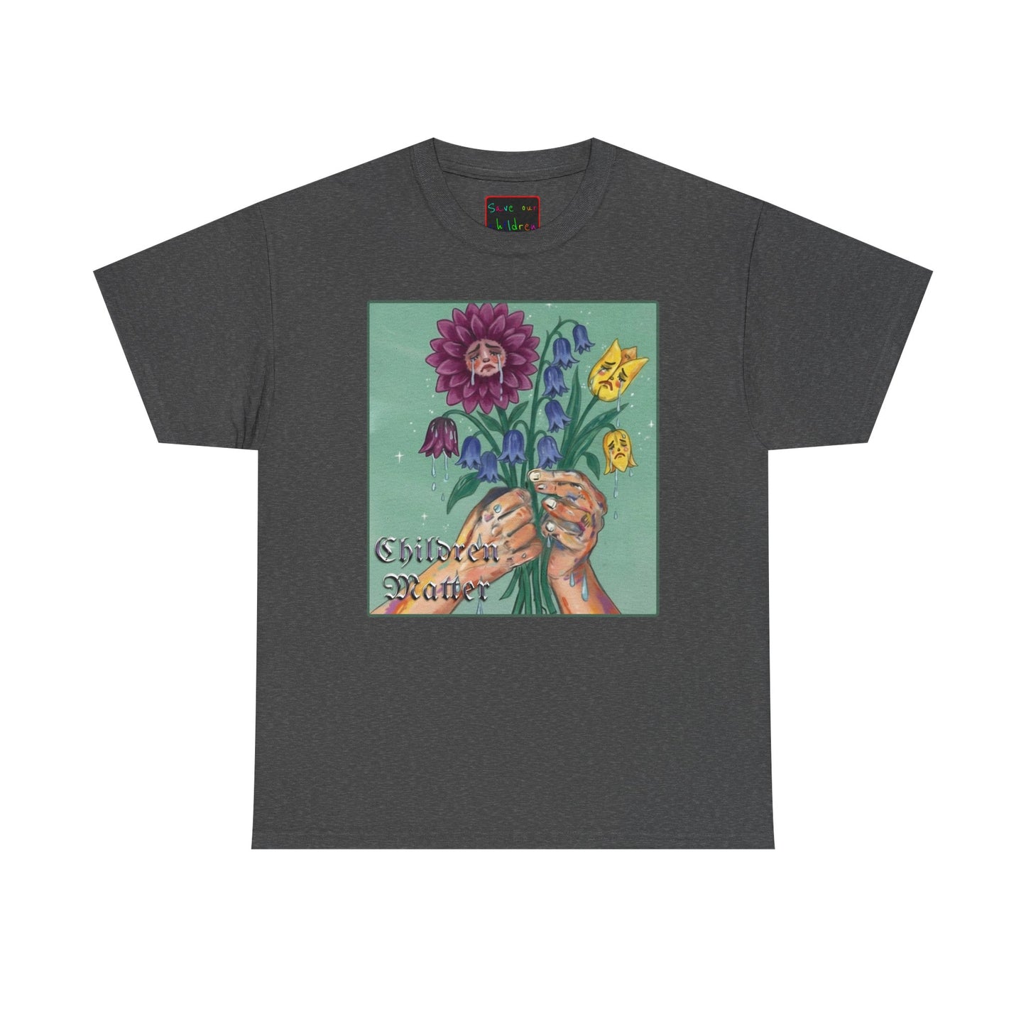 Faithful Flowers V SOC Heavy Cotton Tee