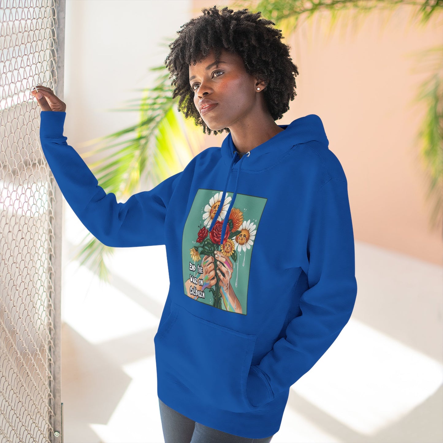 Faithful Flowers SOC Fleece Hoodie