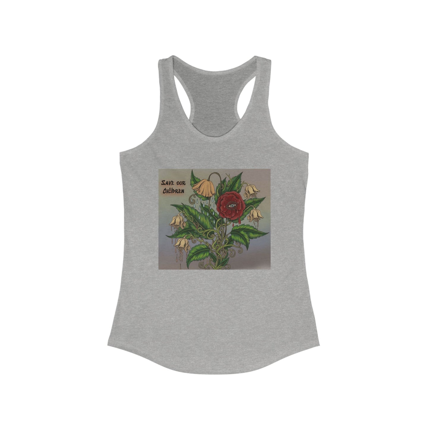 Faithful Flowers - SOC Racerback Tank