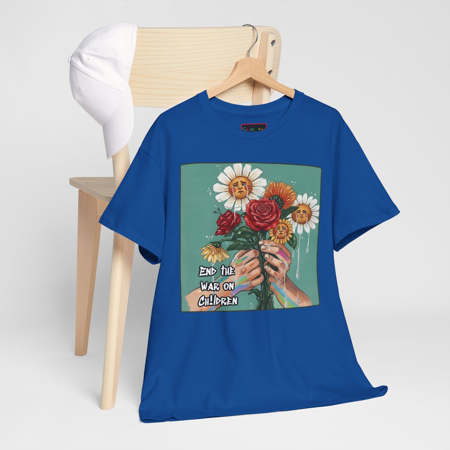 Faithful Flowers SOC Heavy Cotton Tee