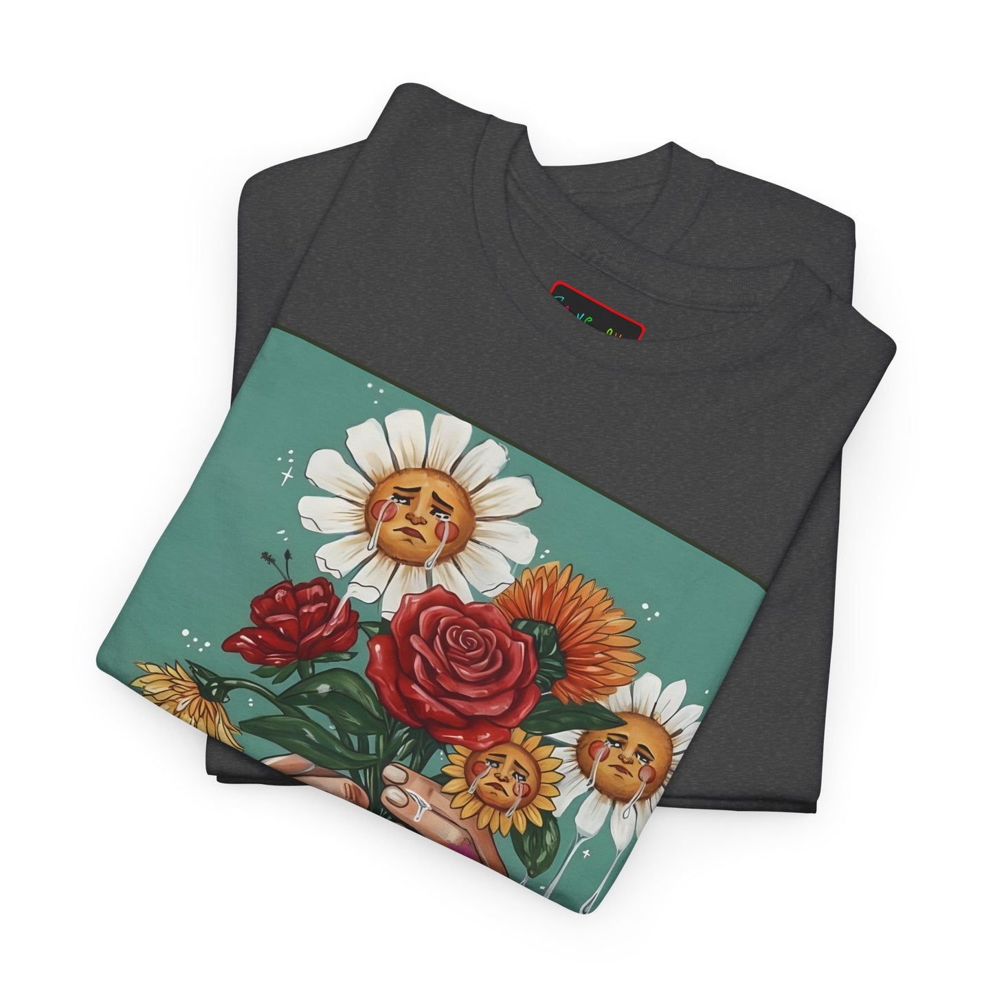 Faithful Flowers SOC Heavy Cotton Tee
