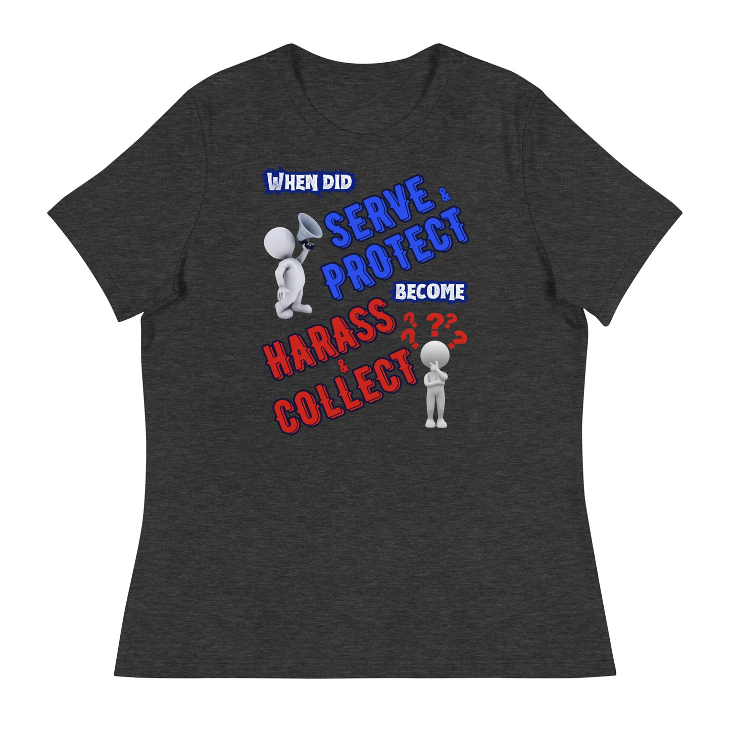 Blue Question (women's relaxed)