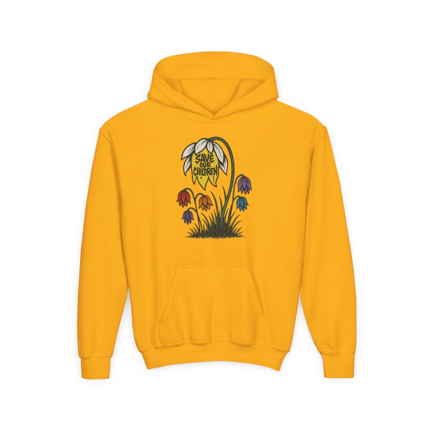 "Save Our Ch!ldren" Eco-Friendly Hoodie for Kids