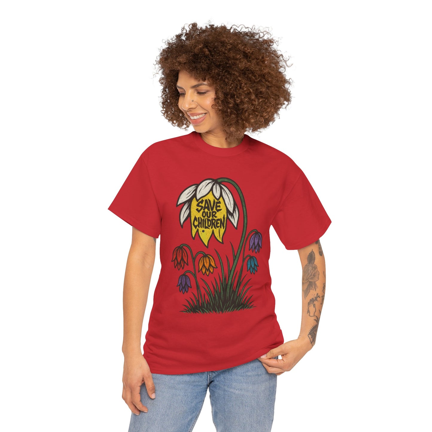 Save Our Ch!ldren Tee; Gildan Heavy Cotton [uni]