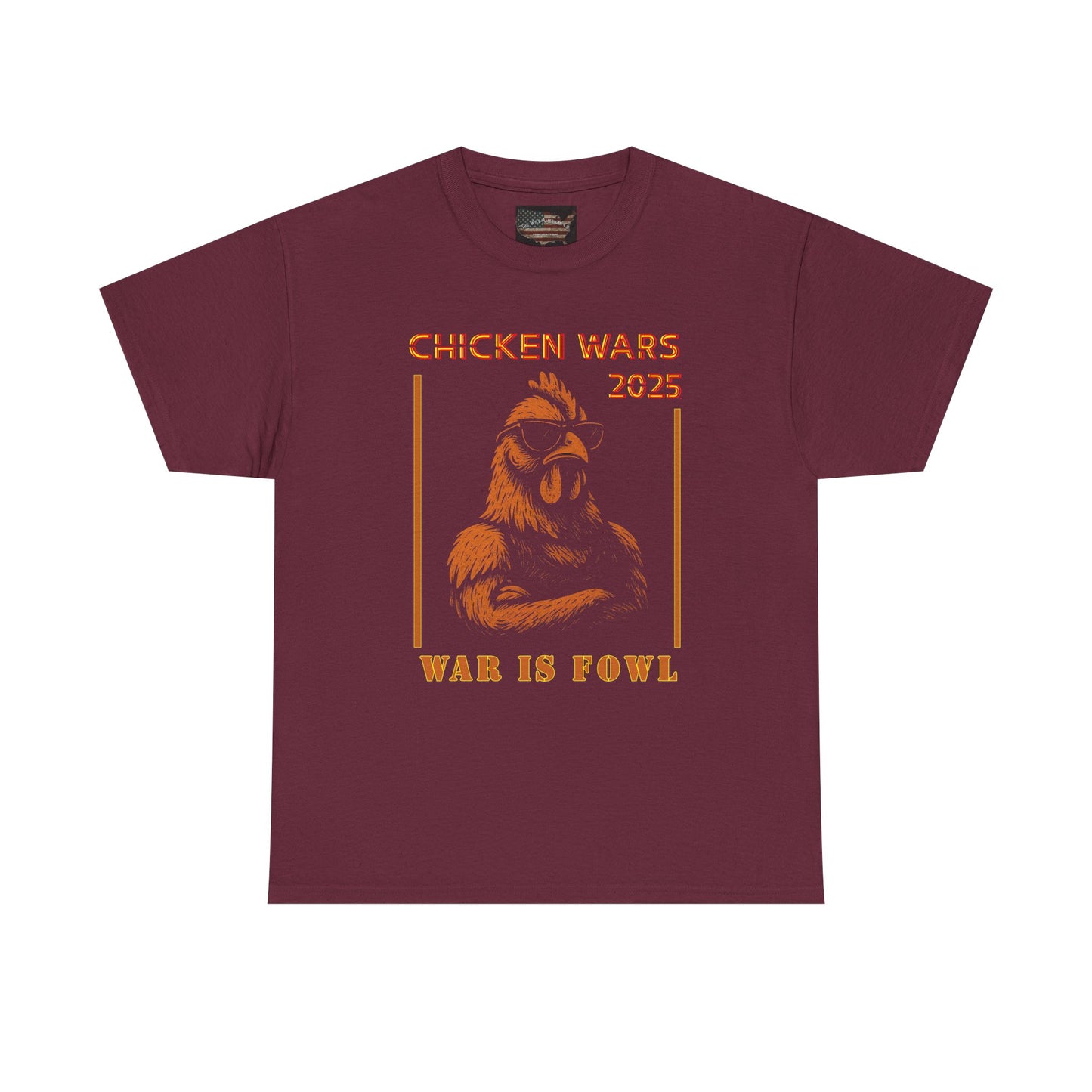 Chicken Wars 2025; Gildan Heavy Cotton Tee [unisex]