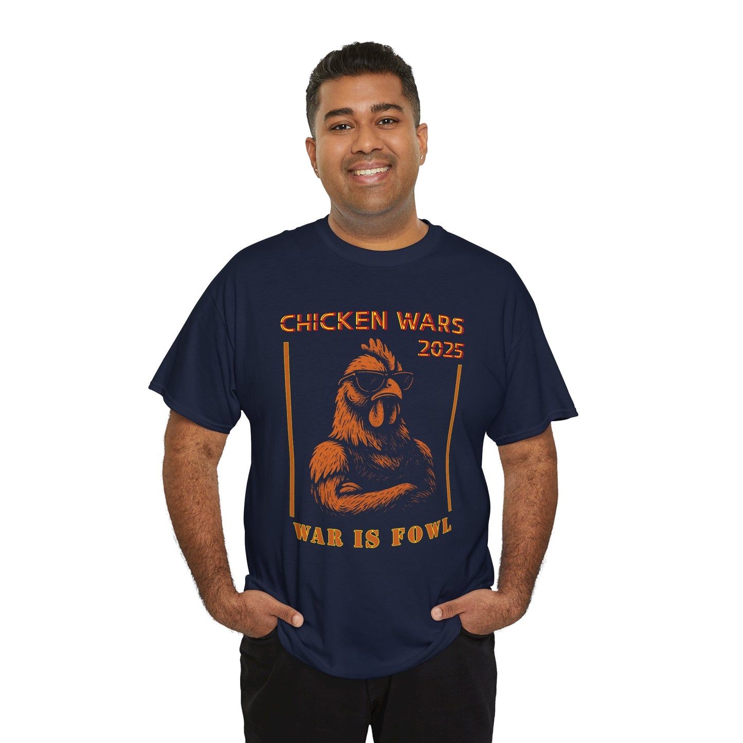 Chicken Wars 2025; Gildan Heavy Cotton Tee [unisex]