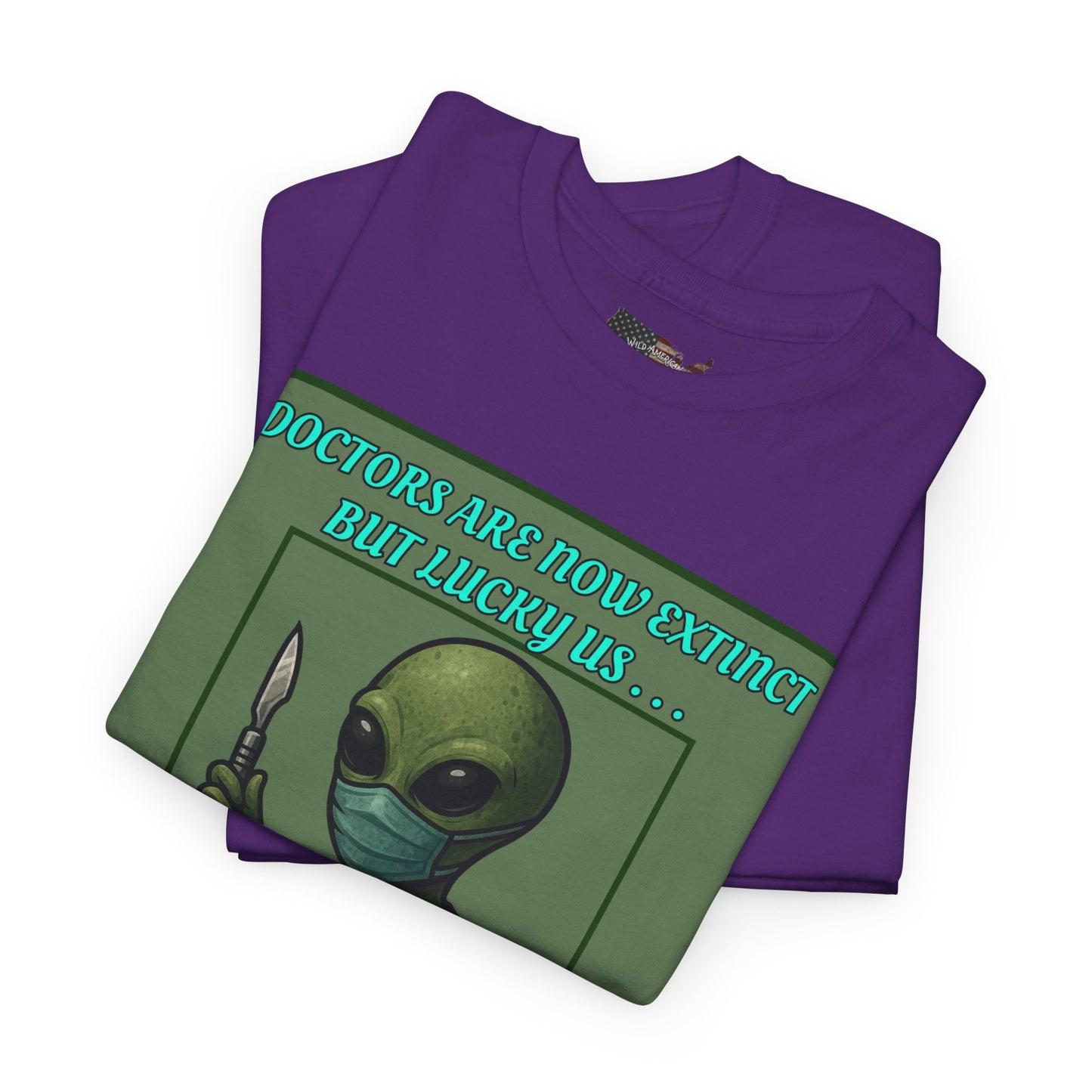Aliens Against Big Pharma, Gildan Heavy Cotton [unisex]